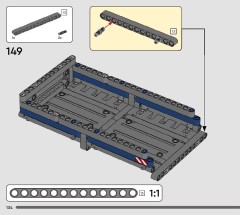 LEGO 42203 instructions page 134 – build guide