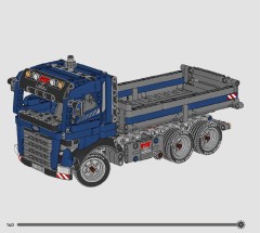 LEGO 42203 instructions page 140 – build guide