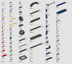 LEGO 42203 instructions page 142 – build guide