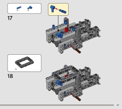 LEGO 42203 instructions page 17 – build guide