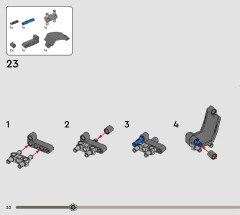 LEGO 42203 instructions page 22 – build guide