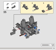 LEGO 42203 instructions page 25 – build guide