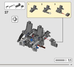 LEGO 42203 instructions page 27 – build guide