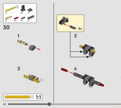 LEGO 42203 instructions page 30 – build guide