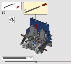 LEGO 42203 instructions page 38 – build guide