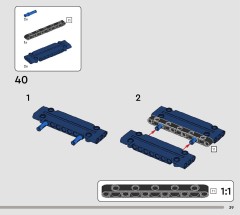 LEGO 42203 instructions page 39 – build guide