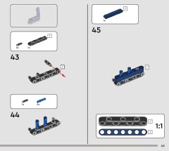 LEGO 42203 instructions page 45 – build guide