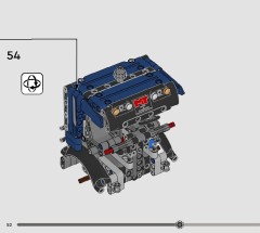 LEGO 42203 instructions page 52 – build guide