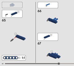 LEGO 42203 instructions page 60 – build guide