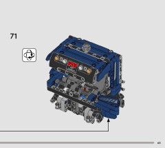 LEGO 42203 instructions page 63 – build guide