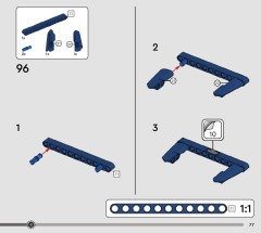 LEGO 42203 instructions page 77 – build guide