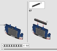 LEGO 42203 instructions page 78 – build guide