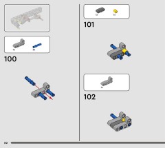 LEGO 42203 instructions page 82 – build guide
