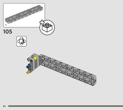 LEGO 42203 instructions page 84 – build guide