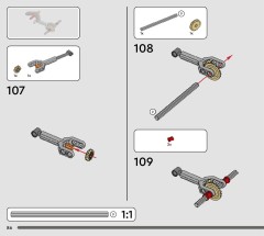 LEGO 42203 instructions page 86 – build guide