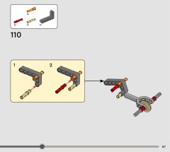 LEGO 42203 instructions page 87 – build guide