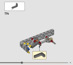 LEGO 42203 instructions page 91 – build guide