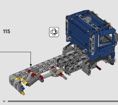 LEGO 42203 instructions page 92 – build guide