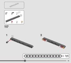 LEGO 42203 instructions page 95 – build guide
