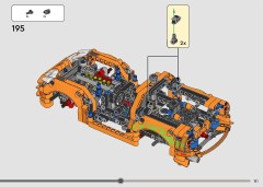 LEGO 42204 instructions page 121 – build guide