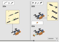 LEGO 42204 instructions page 131 – build guide