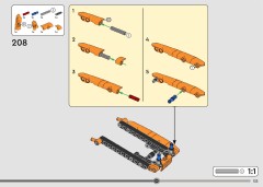 LEGO 42204 instructions page 133 – build guide