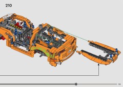 LEGO 42204 instructions page 135 – build guide