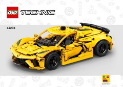 LEGO 42205 instructions page 1 – build guide