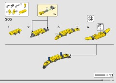 LEGO 42205 instructions page 145 – build guide