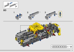 LEGO 42205 instructions page 71 – build guide