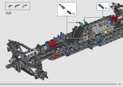 LEGO 42206 instructions page 135 – build guide