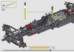 LEGO 42206 instructions page 136 – build guide