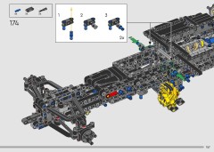 LEGO 42206 instructions page 157 – build guide
