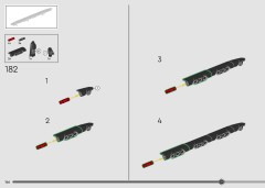 LEGO 42206 instructions page 166 – build guide