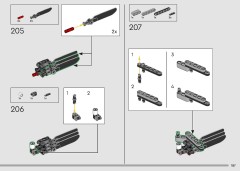 LEGO 42206 instructions page 187 – build guide