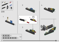 LEGO 42206 instructions page 188 – build guide