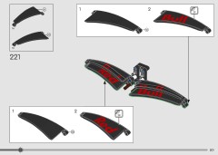 LEGO 42206 instructions page 201 – build guide