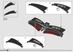 LEGO 42206 instructions page 203 – build guide