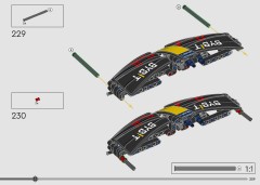 LEGO 42206 instructions page 209 – build guide
