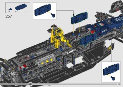 LEGO 42206 instructions page 231 – build guide