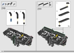 LEGO 42206 instructions page 258 – build guide