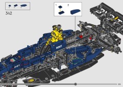 LEGO 42206 instructions page 303 – build guide
