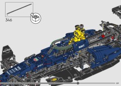 LEGO 42206 instructions page 309 – build guide