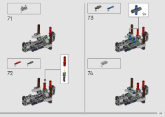 LEGO 42206 instructions page 65 – build guide
