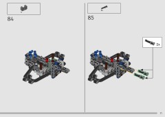 LEGO 42206 instructions page 71 – build guide