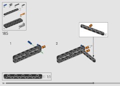 LEGO 42207 instructions page 128 – build guide