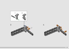 LEGO 42207 instructions page 129 – build guide