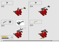 LEGO 42207 instructions page 144 – build guide