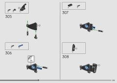 LEGO 42207 instructions page 203 – build guide