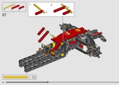 LEGO 42207 instructions page 68 – build guide